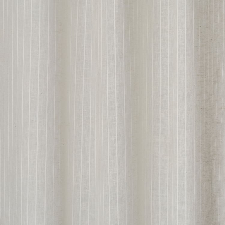 Chanderi Set of 2 Sheer Window Curtains