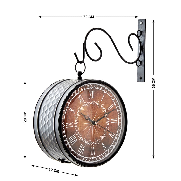 Corsica Casablanca Station Wall Clock -32x12x36cm