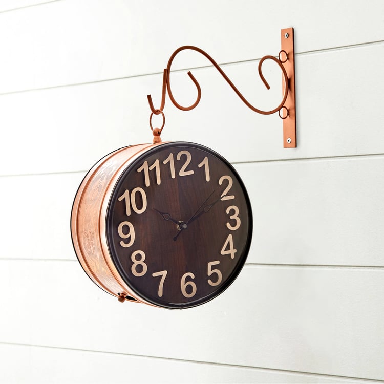 Corsica Casablanca Station Wall Clock - 32x12x36cm