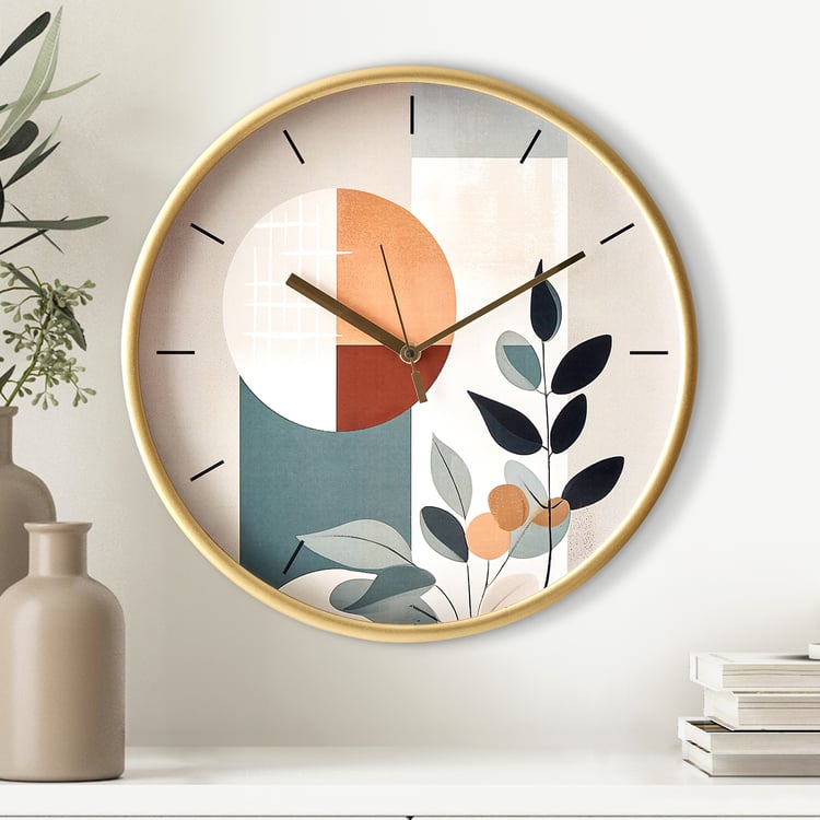Corsica Casablanca Printed Wall Clock - 30cm