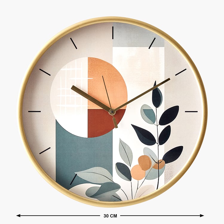 Corsica Casablanca Printed Wall Clock - 30cm