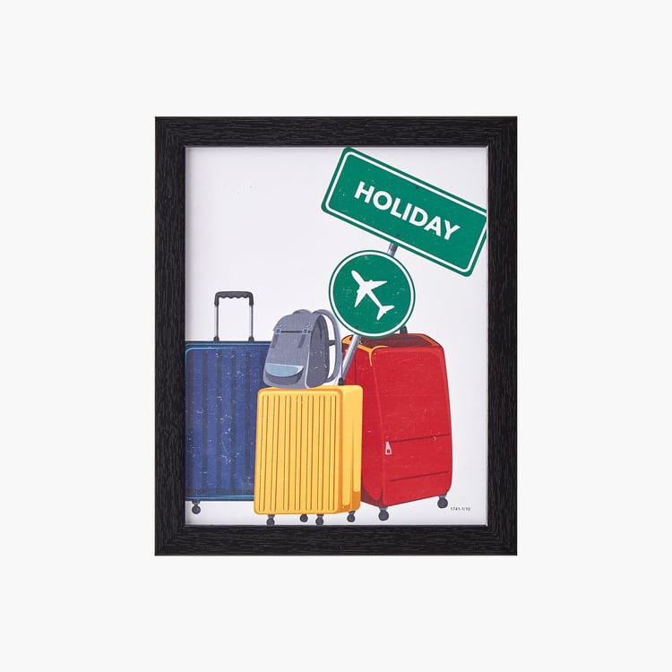 Corsica Spectrum Set of 10 Travel Picture Frames with Plaques