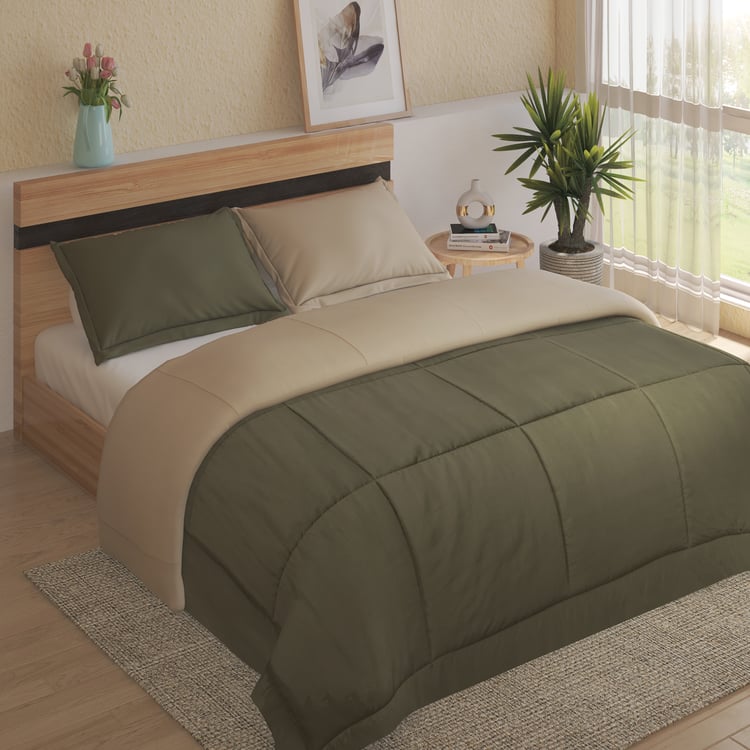 Anantra 3Pcs Reversible Double Comforter Set