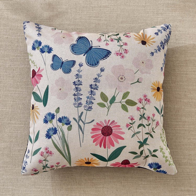 Pacific Vera Hewa Set of 5 Digital Printed Cushion Covers - 40x40cm