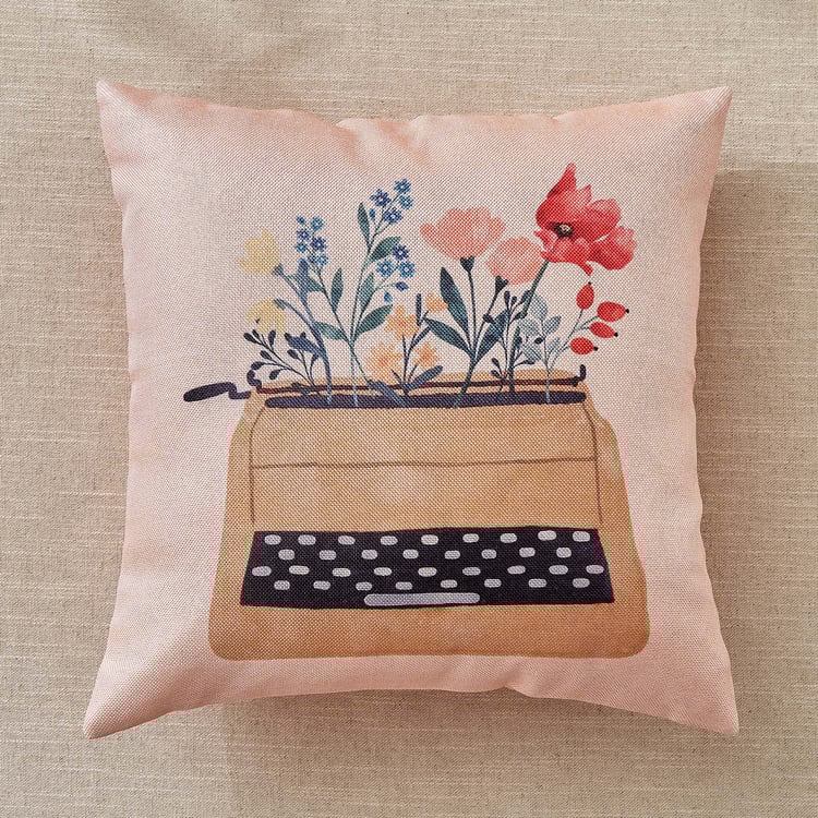 Pacific Vera Hewa Set of 5 Digital Printed Cushion Covers - 40x40cm
