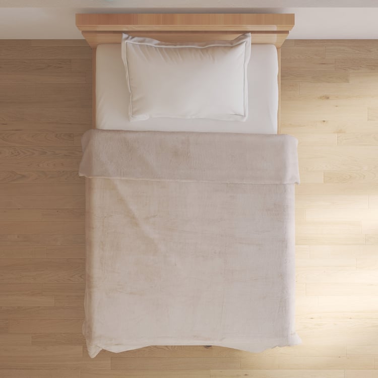 Luxury Plush Flannel Single Blanket