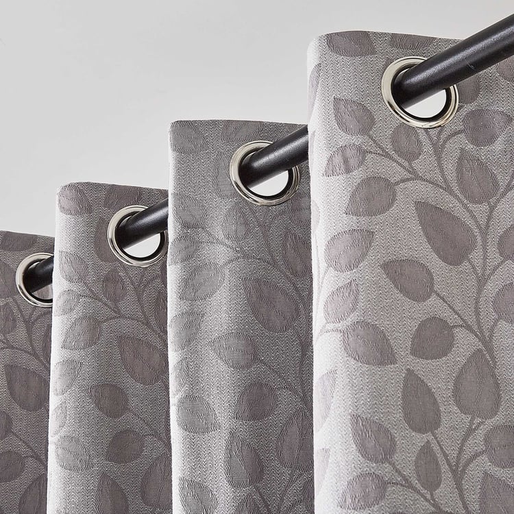 Southwalk Set of 2 Jacquard Light-Filtering Window Curtains
