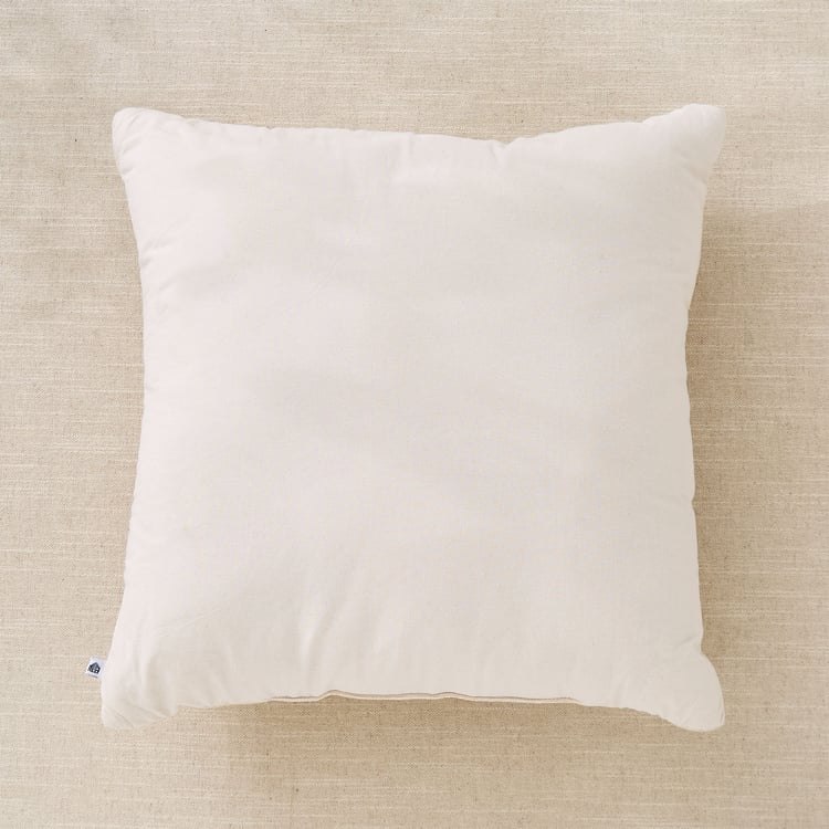Natural Tranquil Liana Printed Filled Cushion - 40x40cm