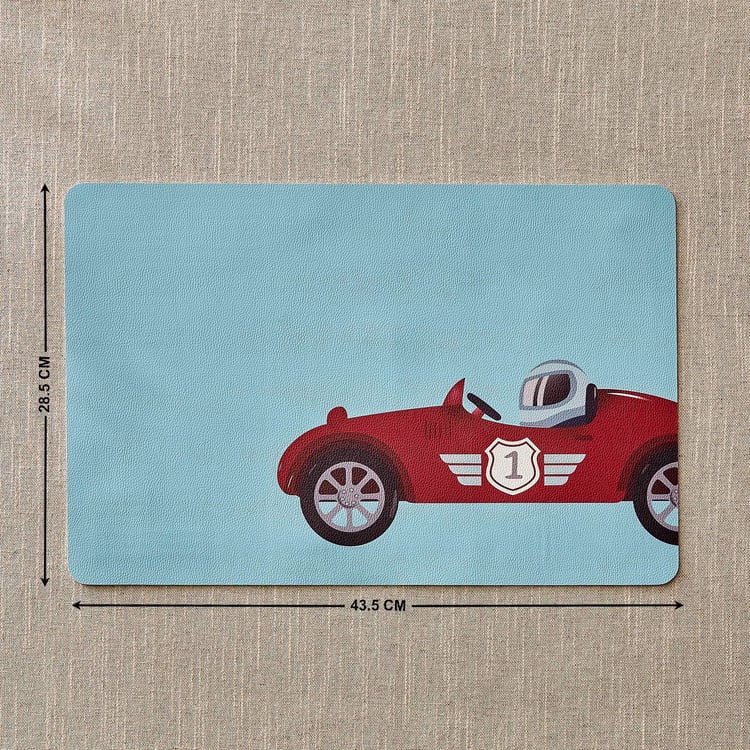 Slate Kids Car PU Printed Placemat