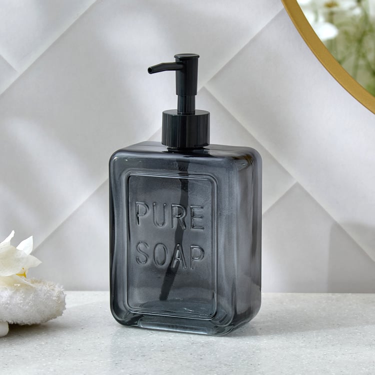 Prism Shimmer Glass Soap Dispenser - 400ml