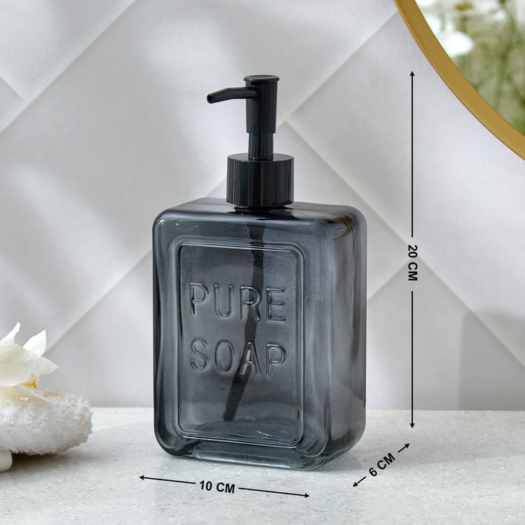 Prism Shimmer Glass Soap Dispenser - 400ml
