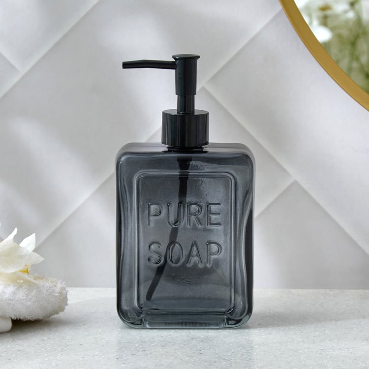 Prism Shimmer Glass Soap Dispenser - 400ml