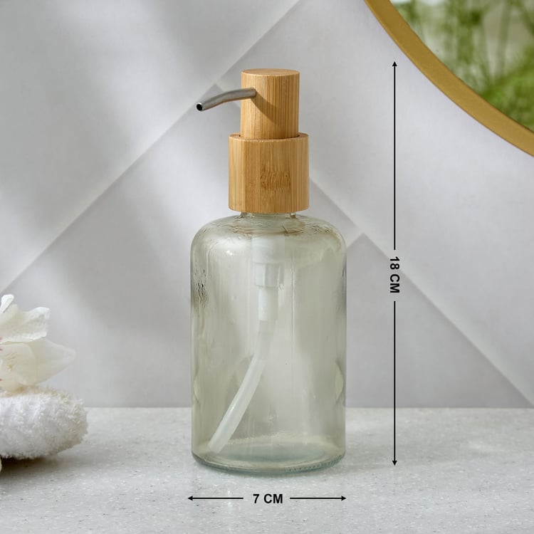 Prism Shimmer Glass Soap Dispenser - 240ml