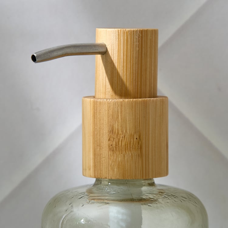Prism Shimmer Glass Soap Dispenser - 240ml