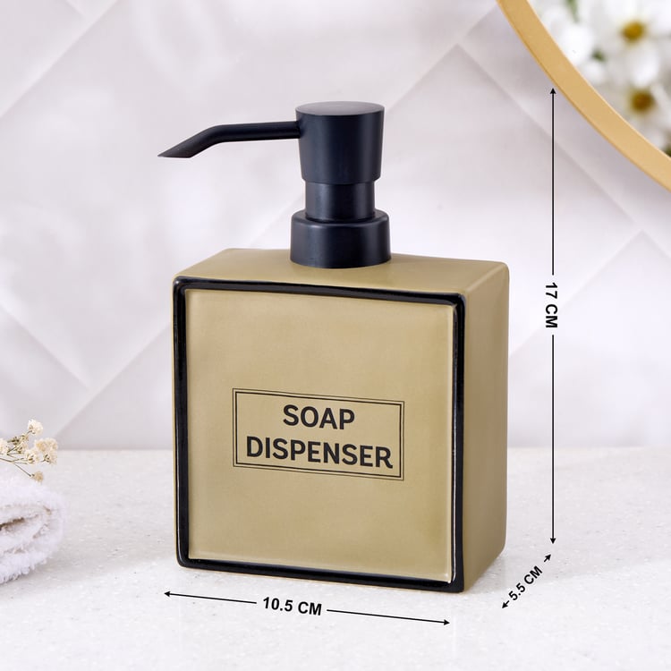 Prism Stream Ceramic Soap Dispenser - 380ml