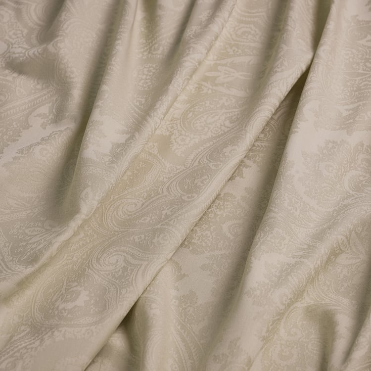 MASPAR Cotton 300TC Jacquard 4Pcs Super King Bedsheet Set