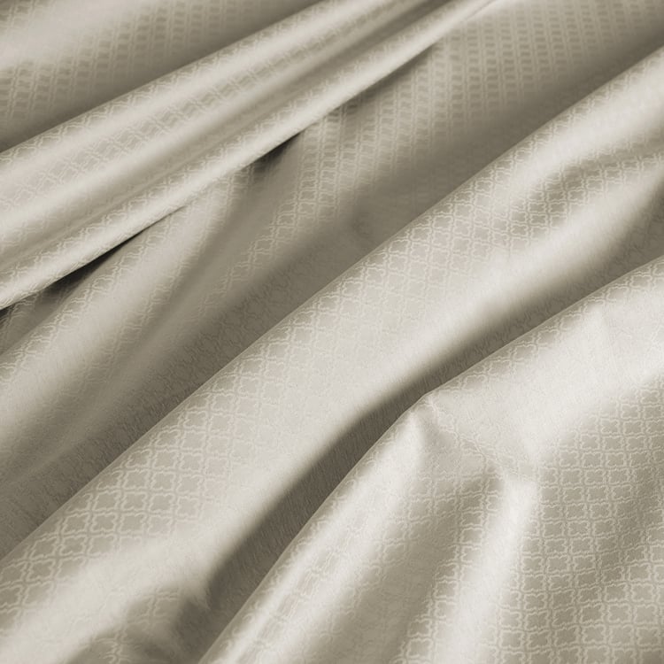 MASPAR Cotton 300TC Jacquard 4Pcs Super King Bedsheet Set