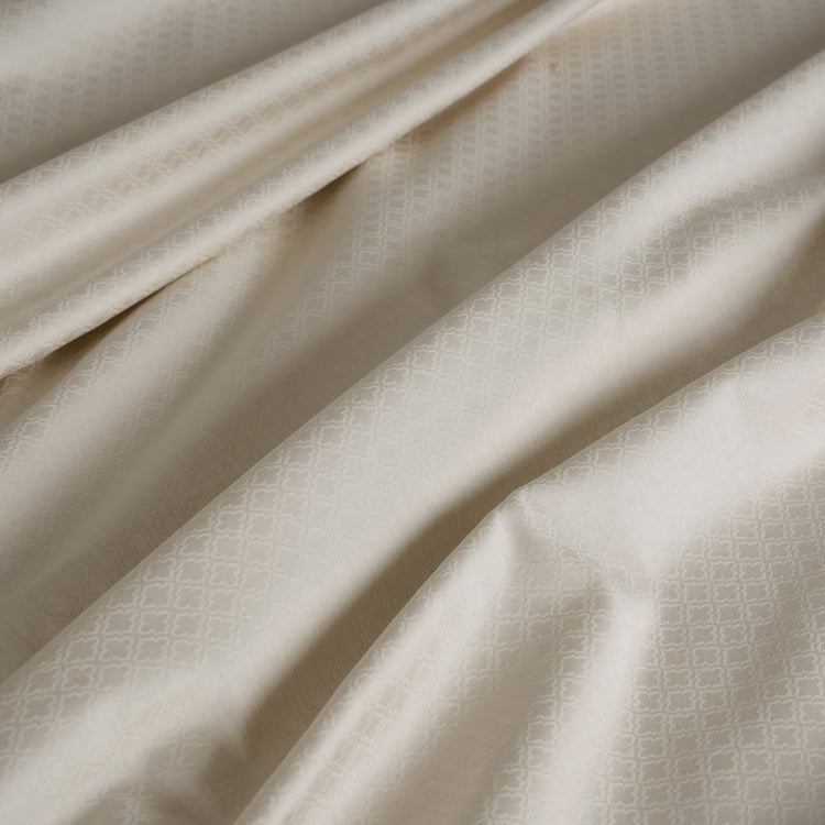 MASPAR Cotton 300TC Jacquard 4Pcs Super King Bedsheet Set