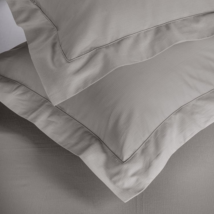 MASPAR Cotton 200TC Jacquard 3Pcs Super King Bedsheet Set