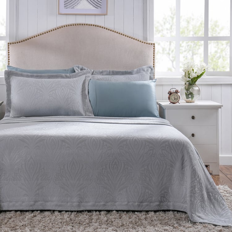 MASPAR Classical Ornate Jacquard Double Bed Cover