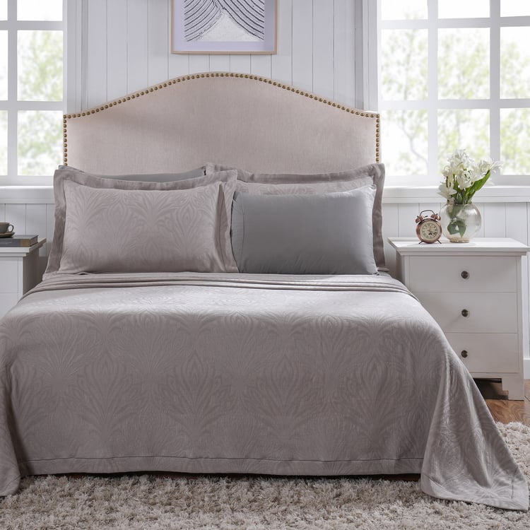 MASPAR Classical Ornate Jacquard Double Bed Cover