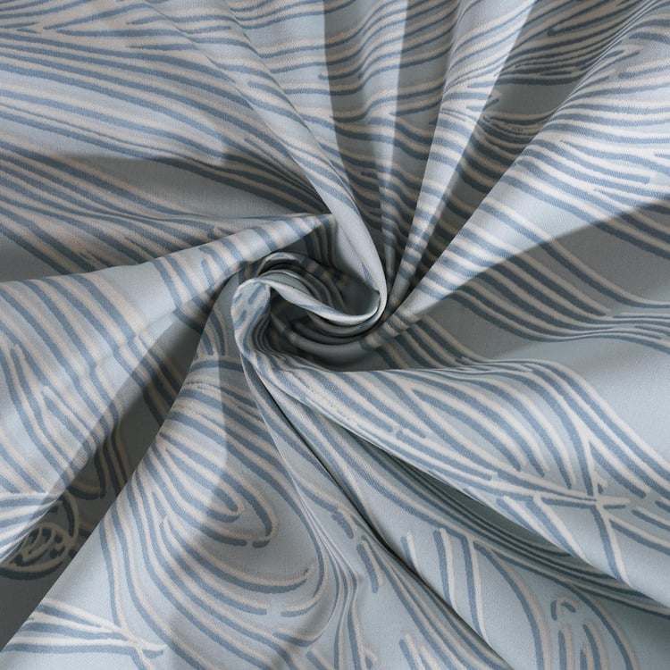 MASPAR Classical Ornate Cotton 400TC Printed 3Pcs Super King Bedsheet Set