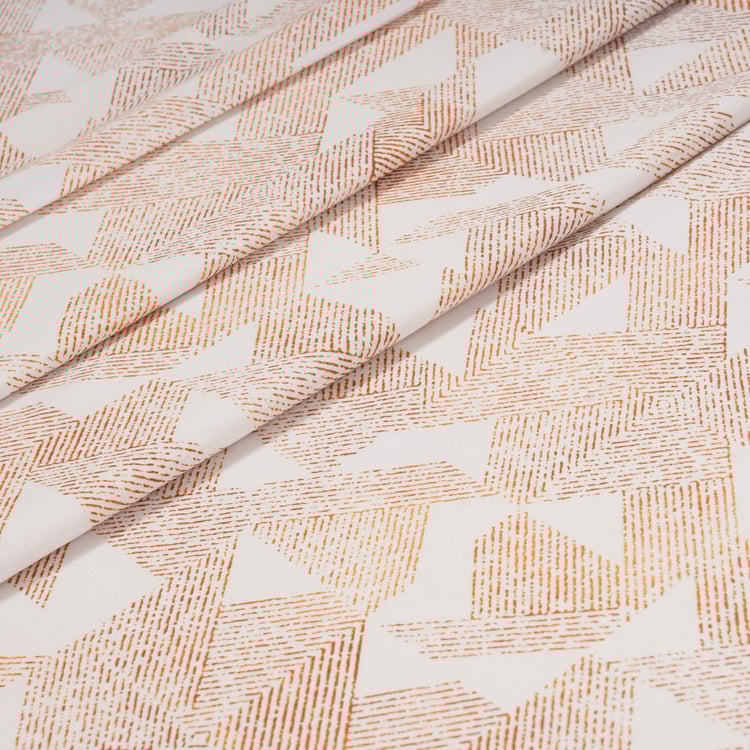 MASPAR Sensory Bloom Cotton 300TC Geometric Print 2Pcs Single Bedsheet Set