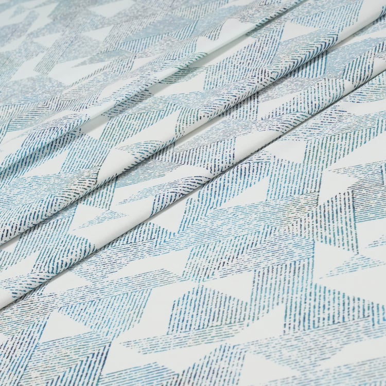 MASPAR Sensory Bloom Cotton 200TC Geometric Print 2Pcs Single Bedsheet Set