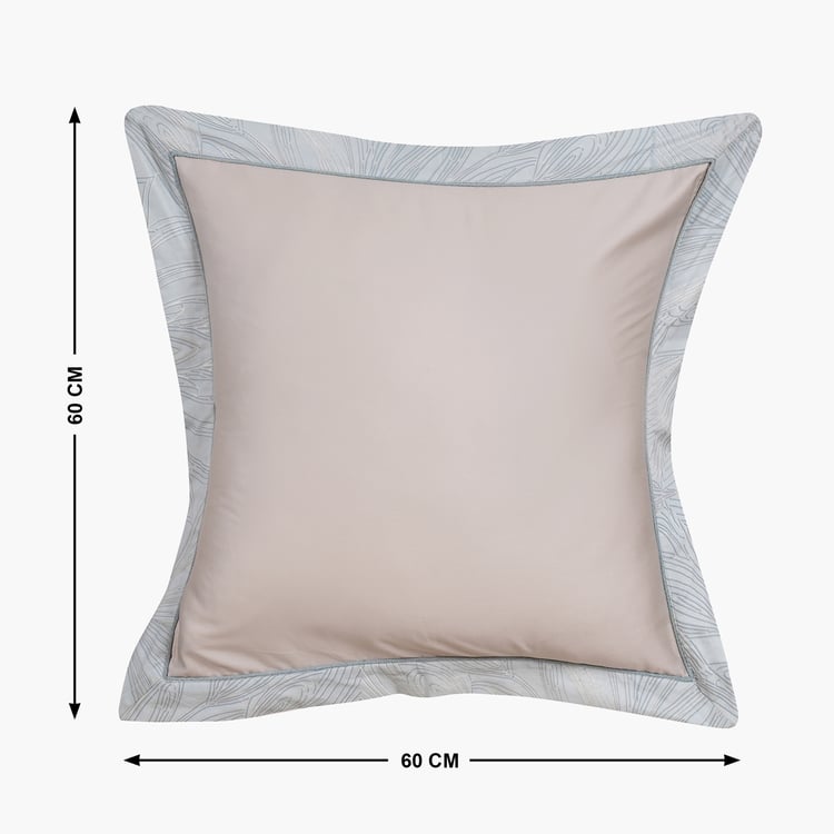 MASPAR Classical Ornate Set of 2 Cotton Cushion Covers - 60x60cm