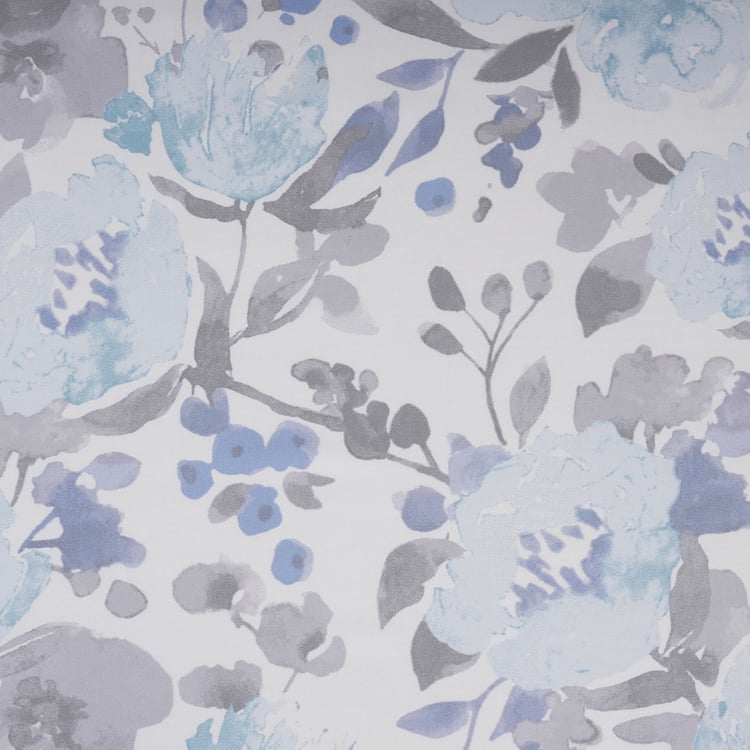 MASPAR Sensory Bloom Cotton 300TC Floral Print 3Pcs King Fitted Bedsheet Set