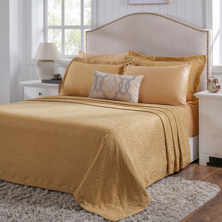 MASPAR Classical Ornate 8Pcs Jacquard Double Bed-In-A-Bag Set