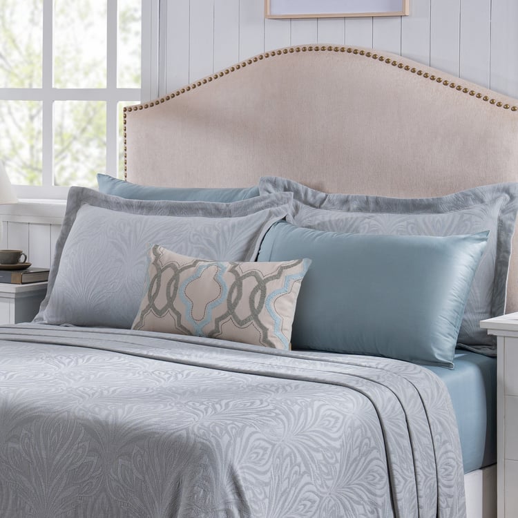 MASPAR Classical Ornate 8Pcs Jacquard Double Bed-In-A-Bag Set