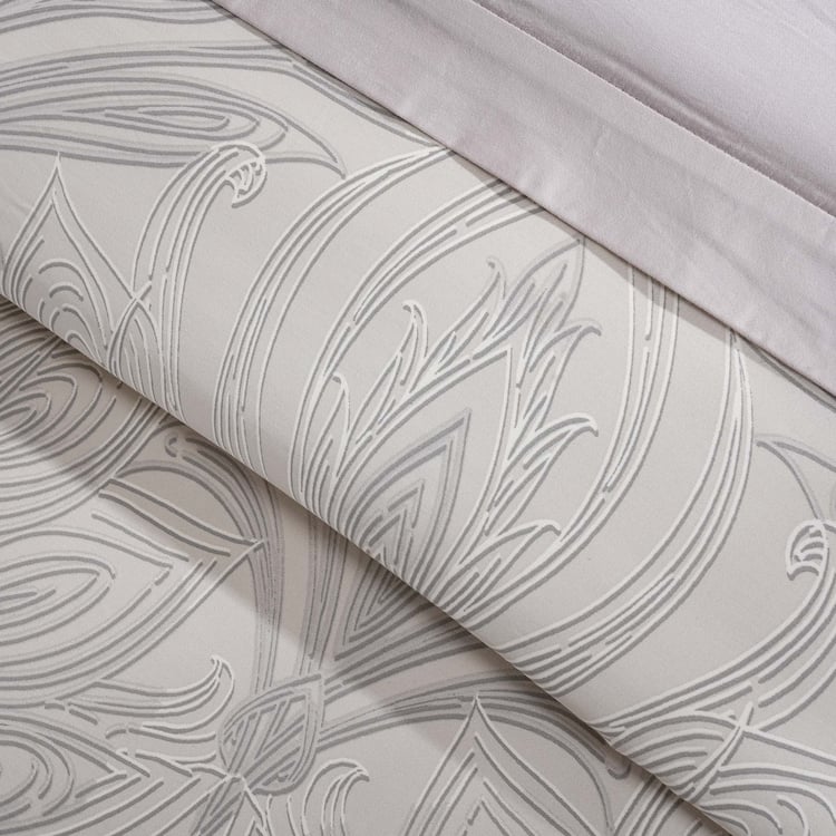 MASPAR Classical Ornate Cotton 3Pcs Printed Double Duvet Cover Set