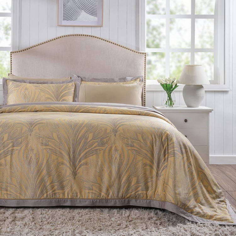 MASPAR Classical Ornate Cotton Printed 3Pcs Double Duvet Set