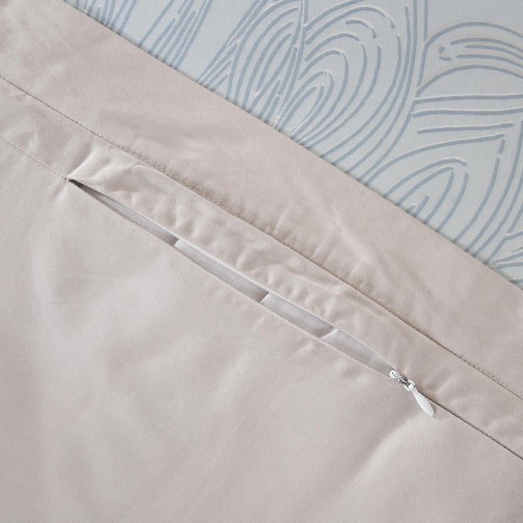 MASPAR Classical Ornate Cotton 8Pcs Printed Double Bed-In-A-Bag Set