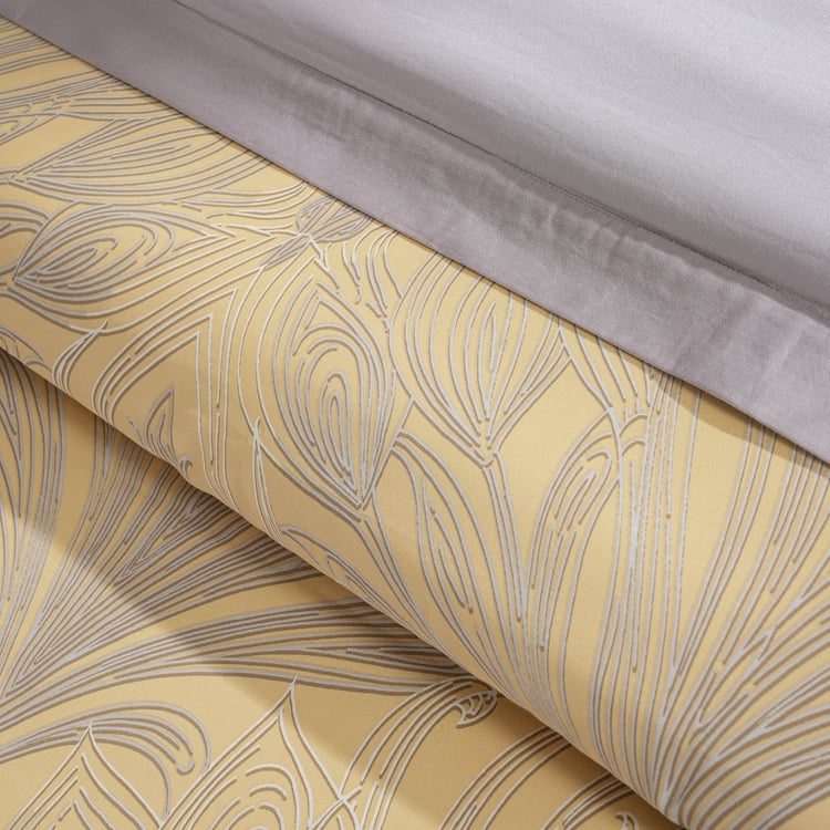 MASPAR Classical Ornate Cotton 8Pcs Printed Double Bed-In-A-Bag Set