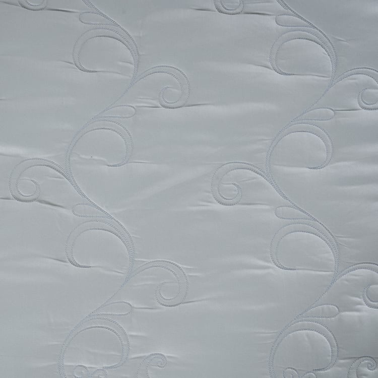 MASPAR Classical Ornate Cotton 8Pcs Embroidered Double Bed-In-A-Bag Set