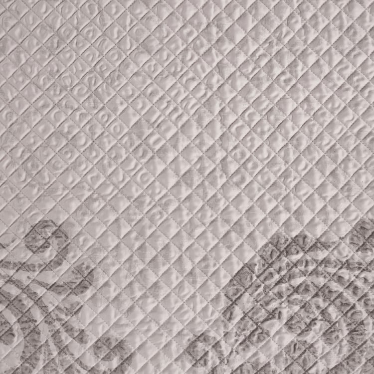 MASPAR Classical Ornate Cotton 8Pcs Quilted Double Bed-In-A-Bag Set