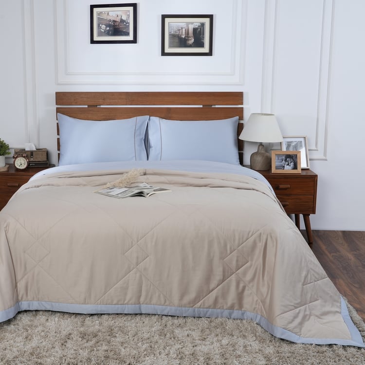 MASPAR Cotton Reversible Double Quilt