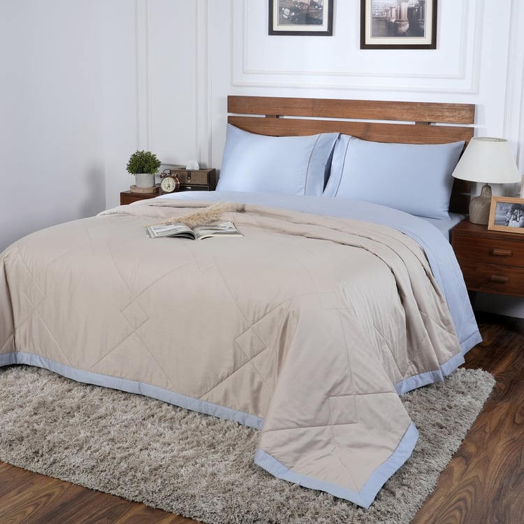MASPAR Cotton Reversible Double Quilt