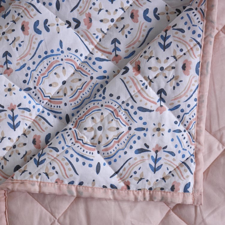 MASPAR Sensory Bloom Cotton Printed Double Quilt