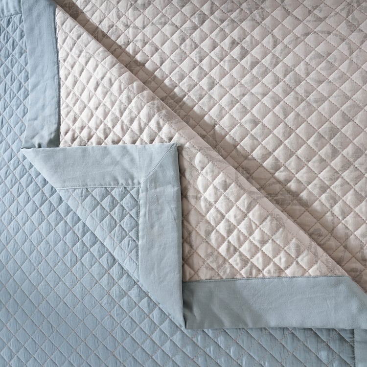 MASPAR Classical Ornate Cotton Printed Double Quilt
