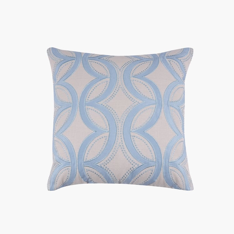 MASPAR Classical Ornate Embroidered Cushion Cover - 50x50cm