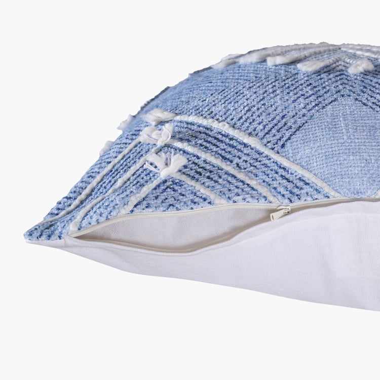 MASPAR Eclectic Geo Embroidered Cushion Cover - 45x45cm