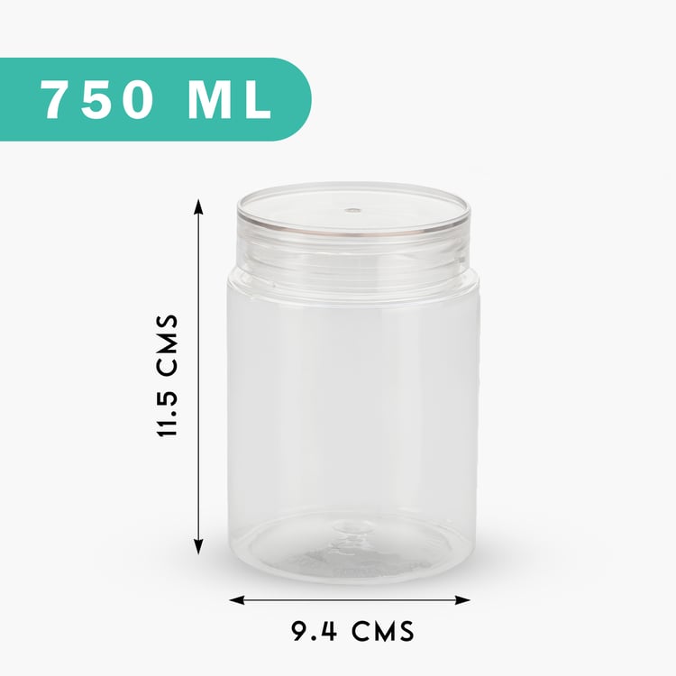 STEELO Homely Set of 4 PET Storage Containers - 750ml