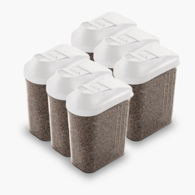 STEELO Skippar Set of 6 PET Storage Containers - 500ml