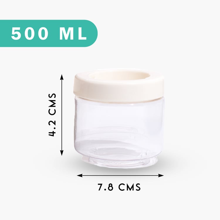 STEELO So Fresh Set of 6 PET Storage Containers - 500ml