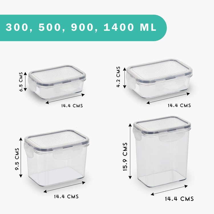 STEELO So Fresh Set of 6 PET Containers
