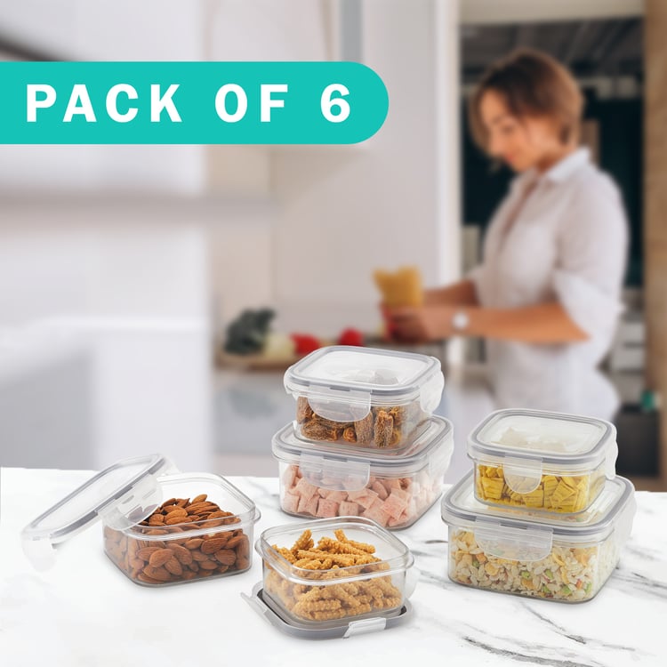STEELO So Fresh Set of 6 PET Storage Containers
