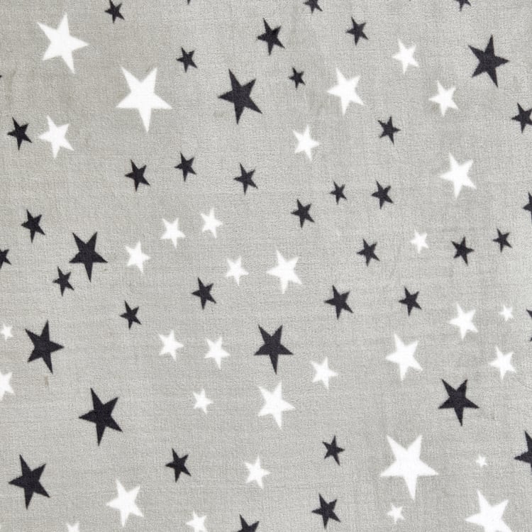 Slate Kids Star Printed Single Blanket